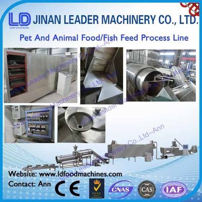la línea de transformación flotante de alimentación de los pescados de la máquina de la pelotilla del pienso pescado alimenta foo del animal doméstico del extrusor
