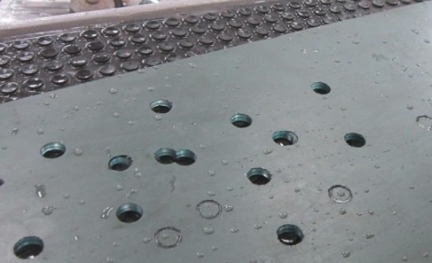 PERFORADORA HORIZONTAL DE CRISTAL