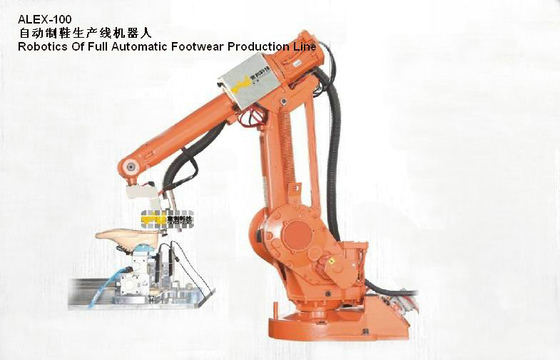 Zapato completamente automático que hace la cadena de producción