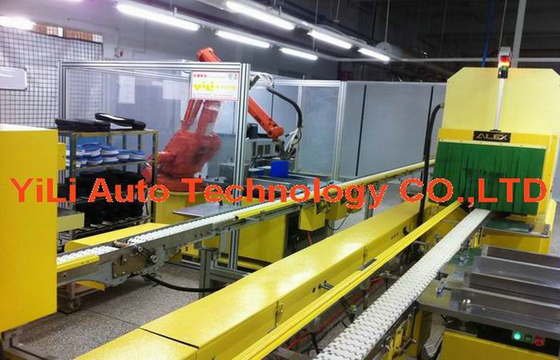 Zapato completamente automático que hace la cadena de producción