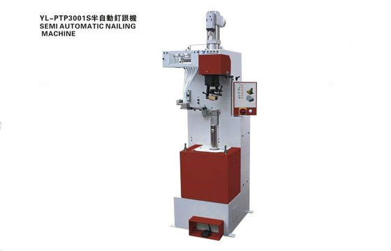 Talón neumático hidráulico semiautomático que clava la máquina \