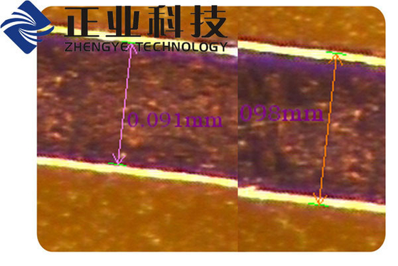 Línea probador del PWB de la anchura para las películas y LCD, resolución 0,4 - los 2.6μm/pixel de IC