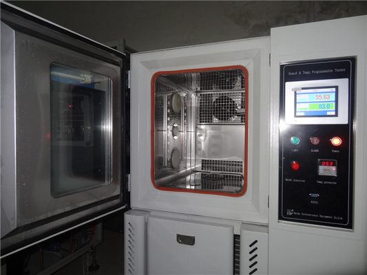 Cámaras modificadas para requisitos particulares de la humedad de la temperatura 225L, equipo de prueba inoxidable de la placa de acero