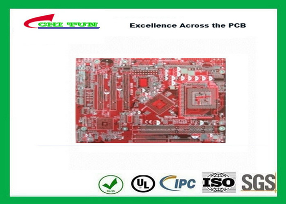 Y etiquetas acabados 4 CNC del PWB FR4 de la placa de circuito de la capa 1.2MM de múltiples capas de la fractura