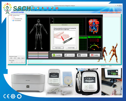 Analizador sub de la terapia de Quantum de la salud para el equipo del diagnóstico del laboratorio médico