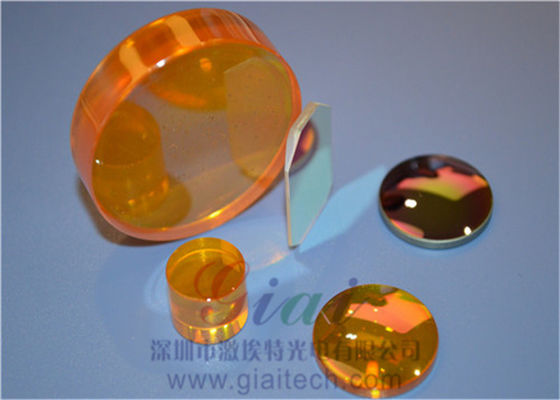 Lente óptica ZnSe Windows del selénido del cinc/lente del foco para la cortadora del laser