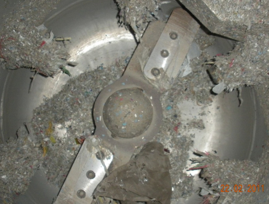 380V que recicla Agglomerator plástico, cortadora de la fibra