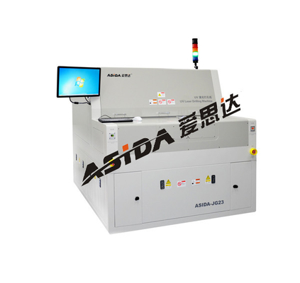 Máquina de grabado modificada para requisitos particulares de la marca del laser/equipo ULTRAVIOLETA de la perforación del laser de FPC