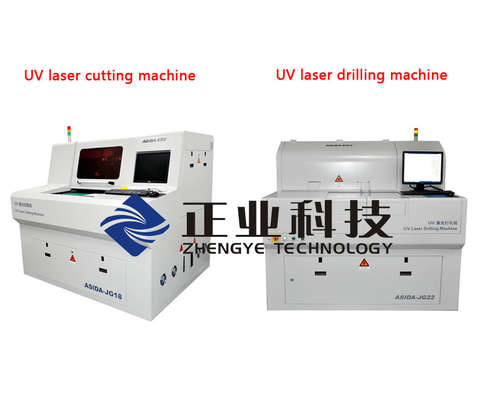 Perforadora del laser del control automático para las azadas ciegas de FPC y del corte el CVL/el RF