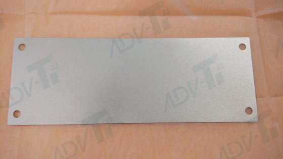 Marca anodizada perforación Titanium Titanium del laser de las piezas de precisión de la hoja de la precisión