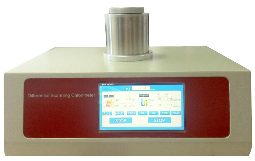 Máquina de la prueba de impacto de la pantalla táctil calorímetro de la exploración diferencial de Dsc de 500 grados con el ordenador conectado