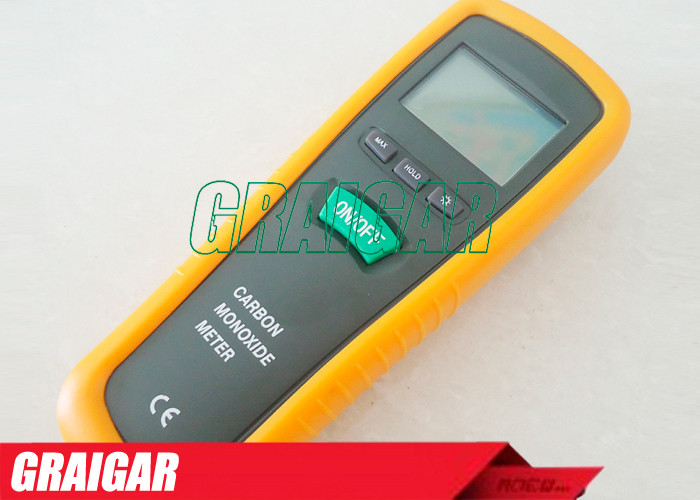 Metro 0 del monóxido de carbono del contraluz de Digitaces LCD del PDA - probador del detector de gas de 1000PPM CO