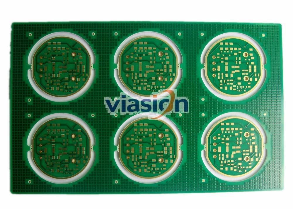 Alto PWB del Polyimide del TG 250, 6 capas del RF del diseño del PWB para el equipo de prueba de IC