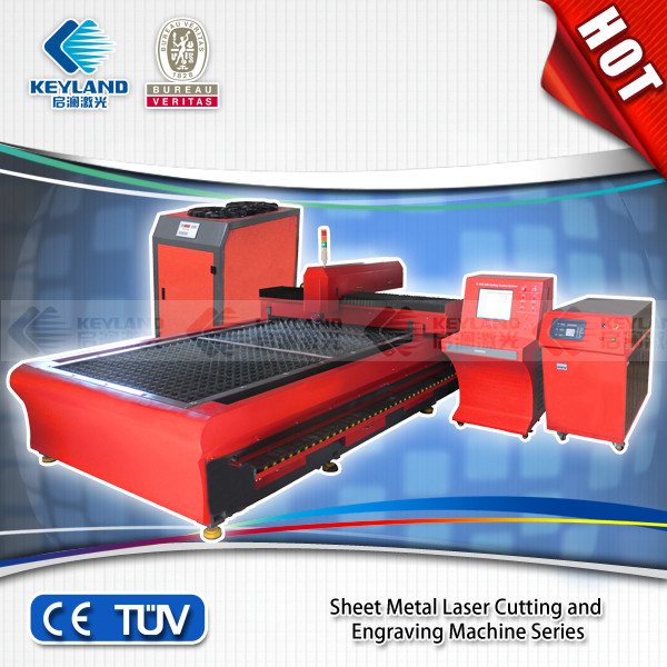Cortadora del laser de la chapa de la eficacia alta para los stainiess acero, acero de carbono, aluminio, cobre, titanio